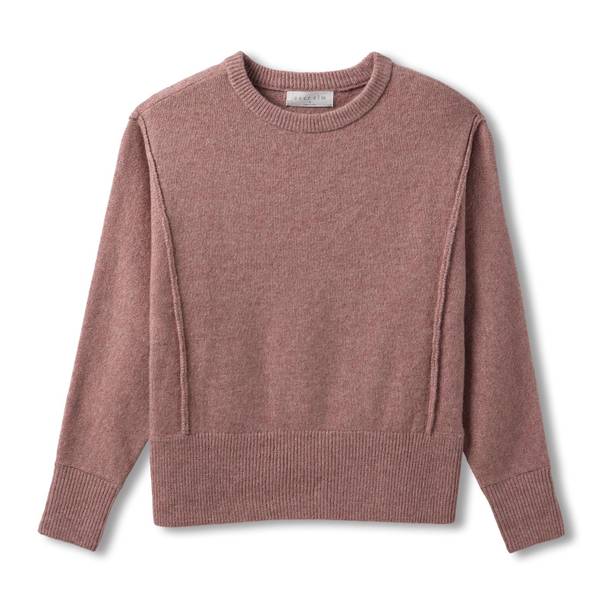 Photo of Women's Long Dolman Sleeve Crewneck Sweater