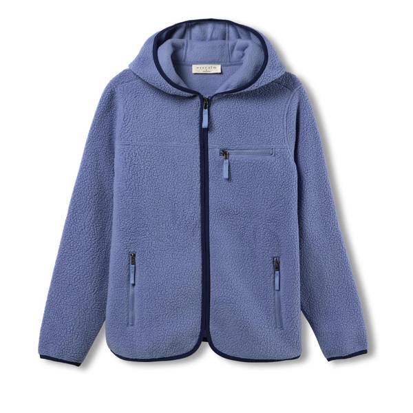 Photo of Women's Long Sleeve Zip Hooded Berber Jacket