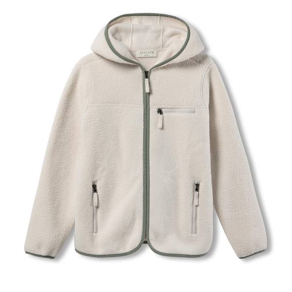 Photo of Women's Long Sleeve Zip Hooded Berber Jacket