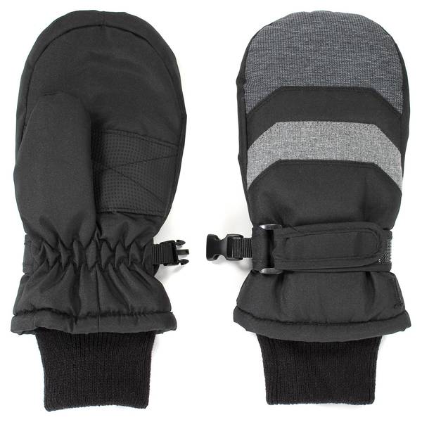 Igloos Boy's Waterproof Thinsulate Insulated Blocked Ski Mittens