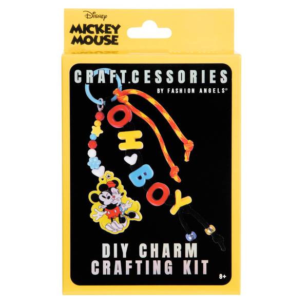 Fashion Angels Craft.Cessories Mickey & Friends DIY Charm Crafting Kit