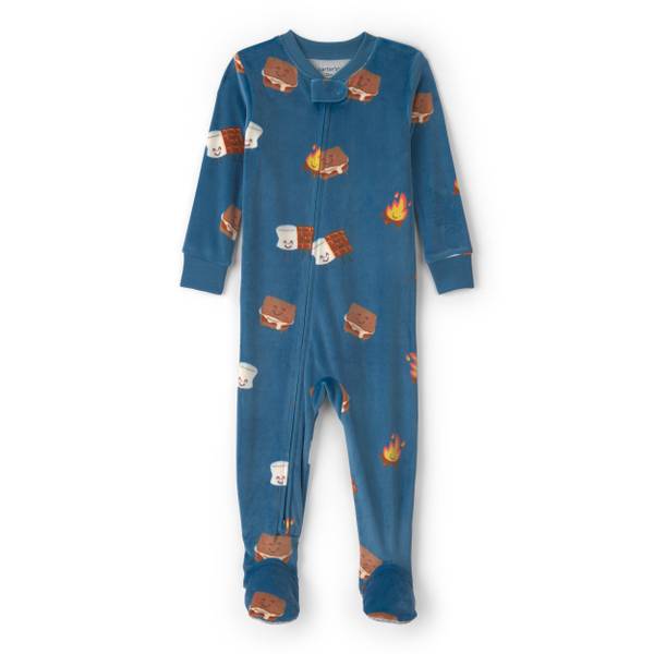 Photo of IB 1P Smore Velour PJ Navy