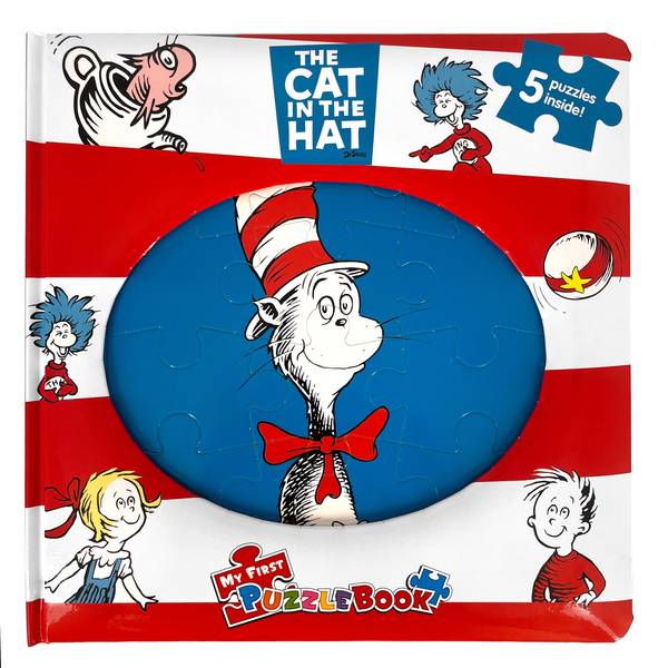 Phidal Publishing Inc My First Puzzle Book- Dr. Seuss Cat in the Hat