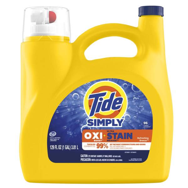 Photo of Simply Plus Oxi 129oz Refreshing Breeze Laundry Detergent