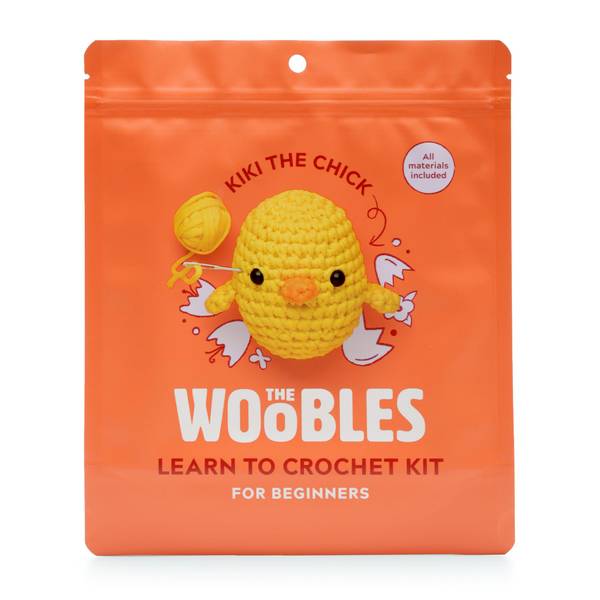 Woobles Beginners Crochet Kit - Kiki The Chick