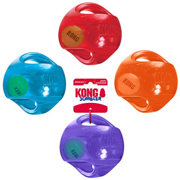 KONG Medium/Large Assorted Jumbler Ball Dog Toy