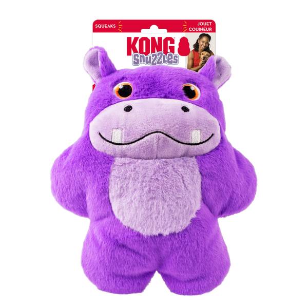 KONG Snuzzles Hippo Extra Large Dog Toy