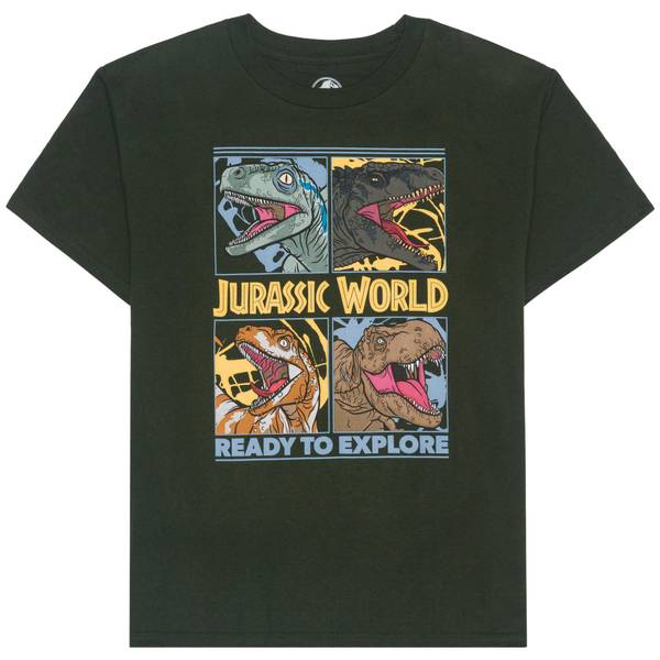Photo of Boy's Jurassic Park Short Sleeve T-shirt