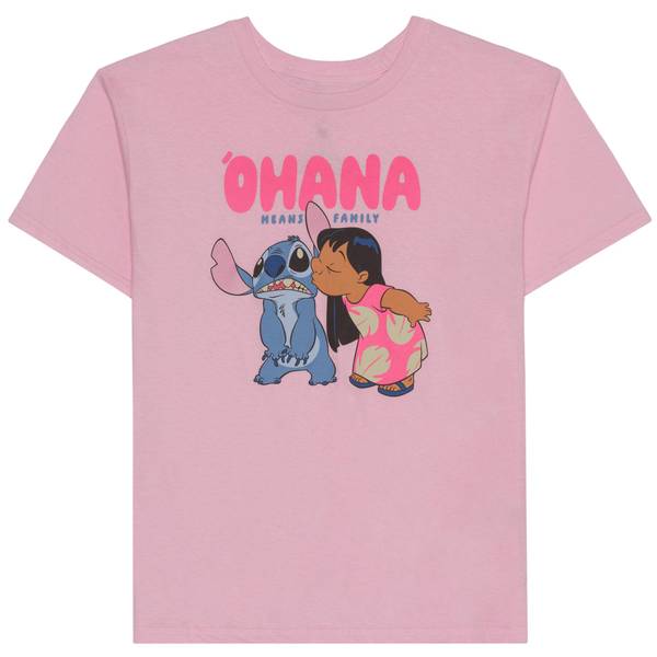 Photo of Girls' Ohana Means Family Short Sleeve T-Shirt
