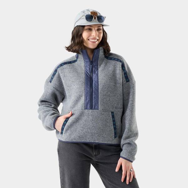 Women's Smartwool Second Cut Fleece 1/4 Zip Pullover