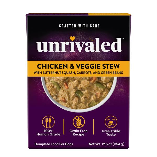 Photo of Chicken & Veggie Stew With Butternut Squash, Carrots and Green Beans Dog Food, 12.5 oz