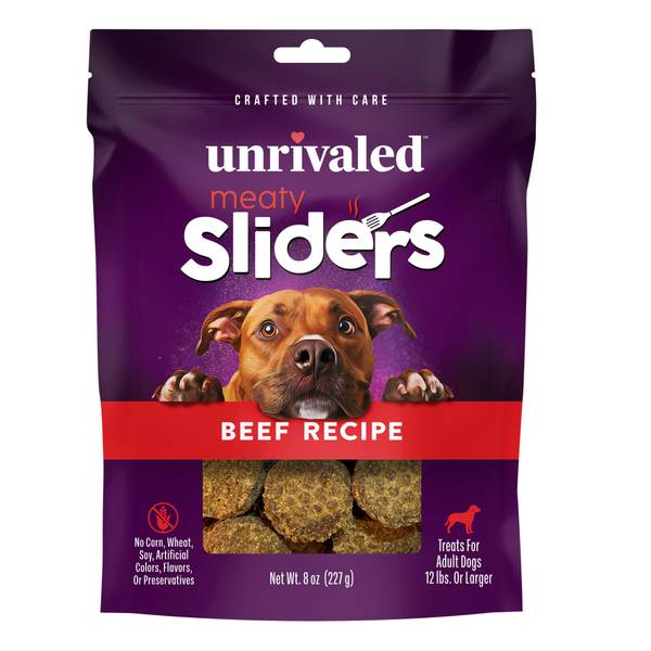 Photo of Beef Sliders Dog Food, 8 oz