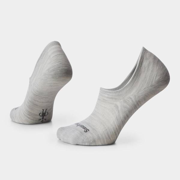 Smartwool Everyday No Show Zero Cushion Socks, Men's, Medium, Ash