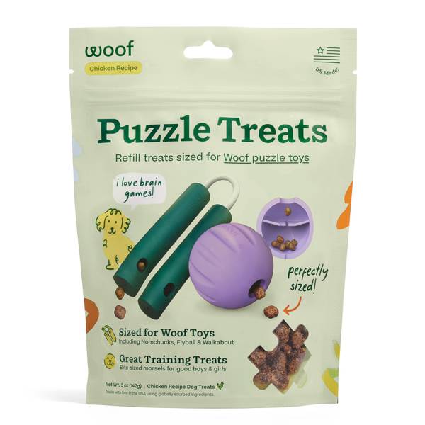 Woof 5oz Chicken Puzzle Treats