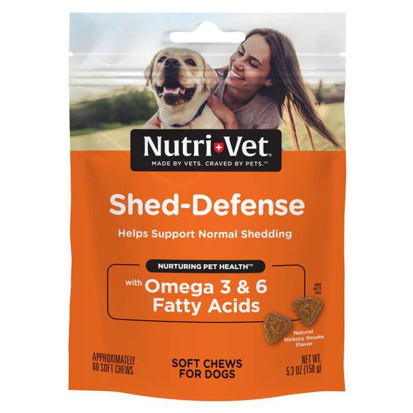 Nutri-Vet Shed-Defense Soft Chews, 60 Count