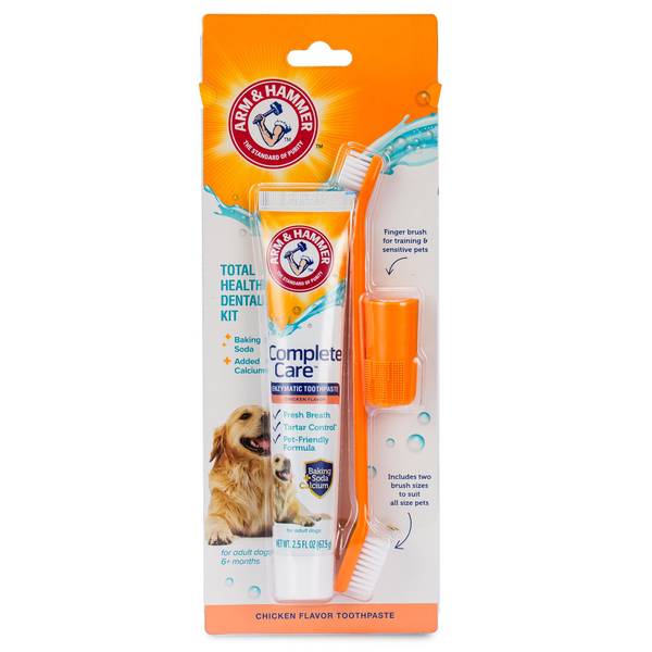 Arm & Hammer Chicken Flavor Complete Care Dog Dental Kit