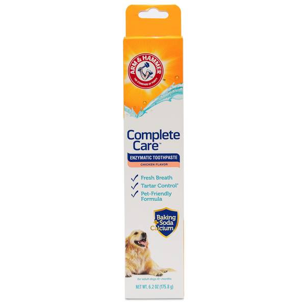 Arm & Hammer 6.2oz Chicken Flavor Complete Care Enzymatic Toothpaste for Dogs