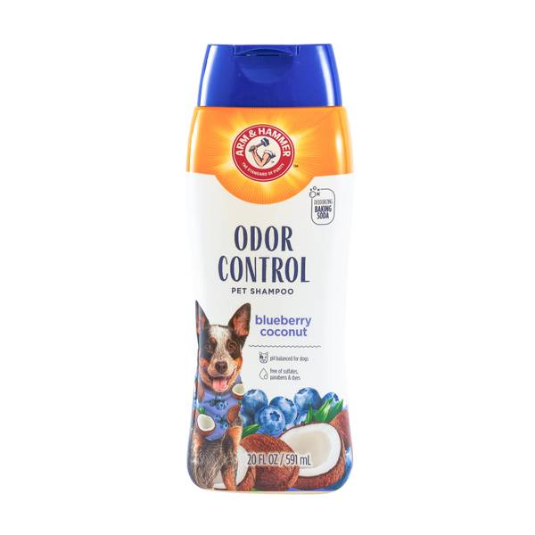 Arm & Hammer 20oz Blueberry Coconut Odor Control Pet Shampoo