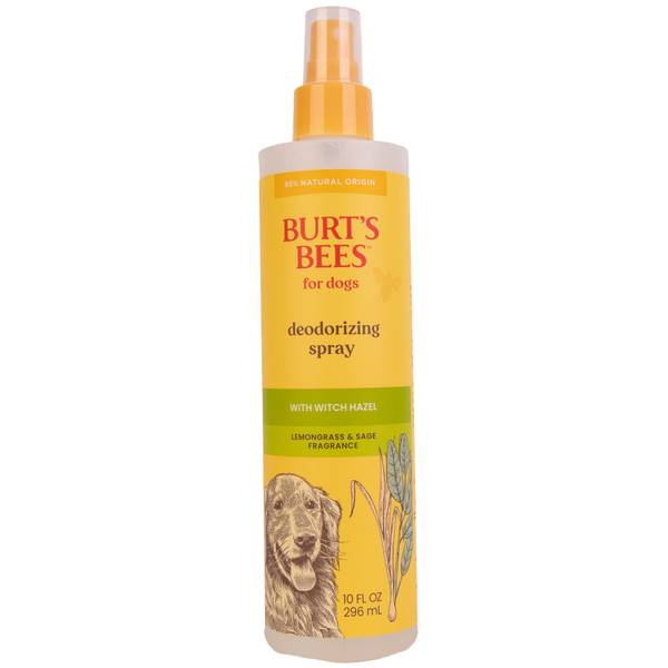 Burt's Bees, Deodorizing Spray With Witch Hazel, For Dogs, Lemongrass & Sage, 10 fl oz (296 ml)