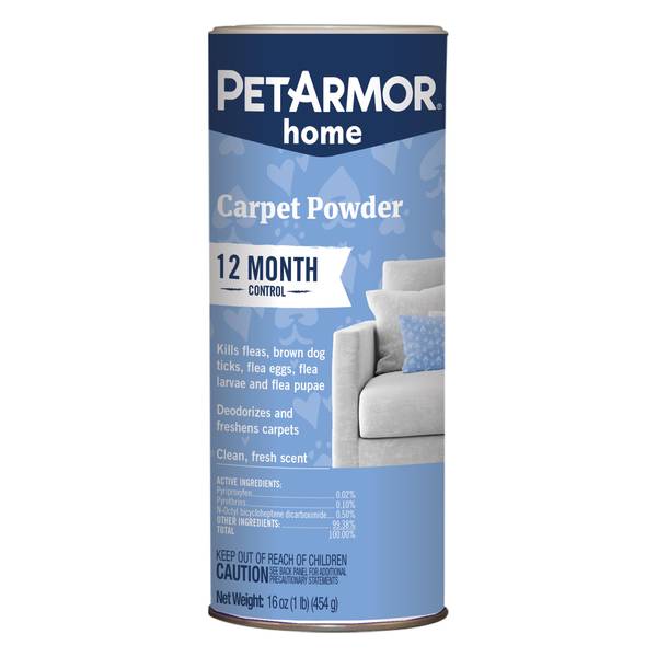 Photo of Home 16oz Flea & Tick Carpet Powder