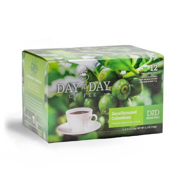 Photo of 12 Count Decaf Colombian Single Serve Coffee Cups