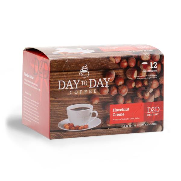 Photo of 12 Count Hazelnut Creme Single Serve Coffee Cups