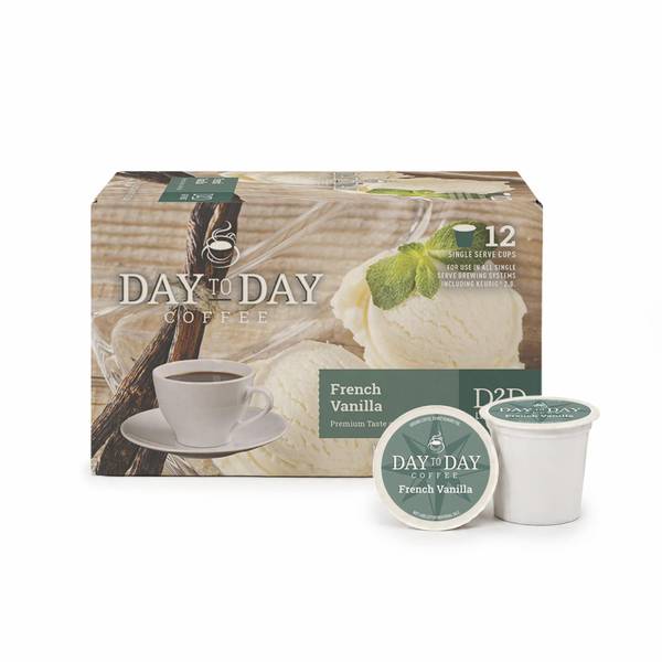 Photo of 12 Count French Vanilla Single Serve Coffee Cups