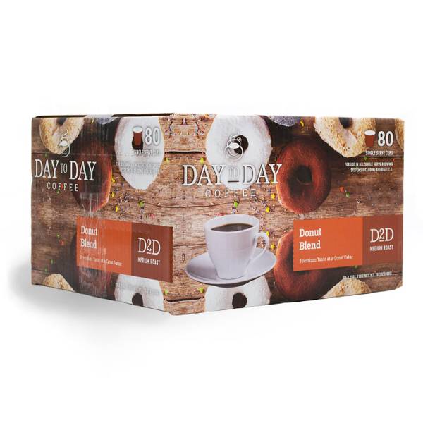 Photo of 80 Count Donut Blend Single Serve Coffee Cups