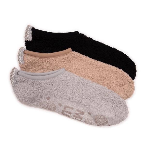 Photo of Women's 3 Pack Cozy Ballerina Footies- Neutral
