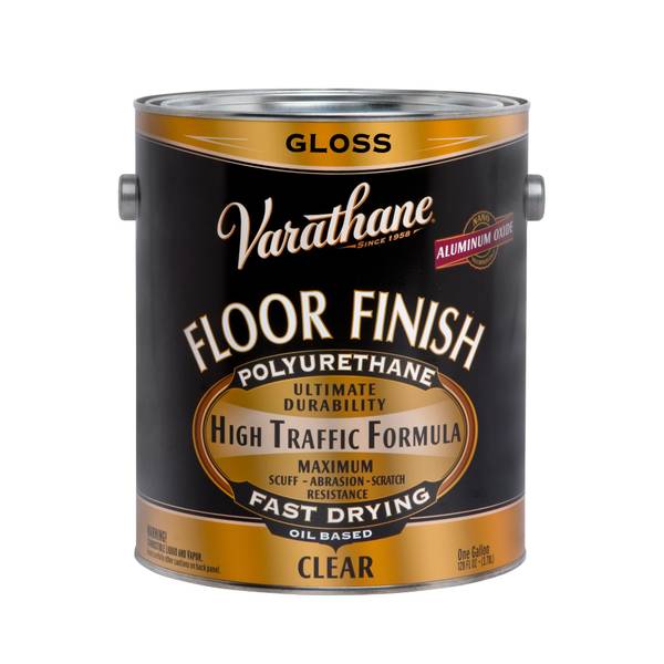 Photo of 1 Gallon 250 VOC Premium Gloss Oil-Based Interior Floor Finish Polyurethane