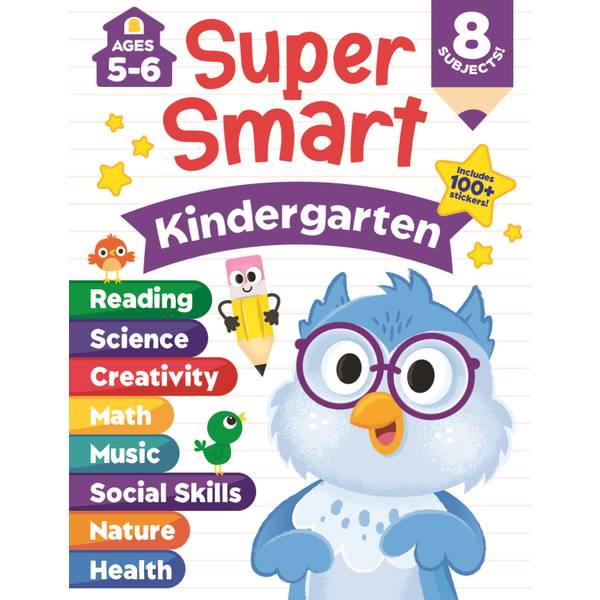 KidsBooks Publishing Super Smart Kindergarten Workbook