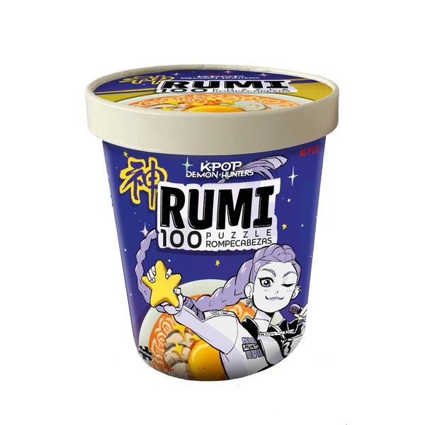 Buffalo Games KPOP Demon Hunters Rumi Ramen Puzzle Cup - 100 piece