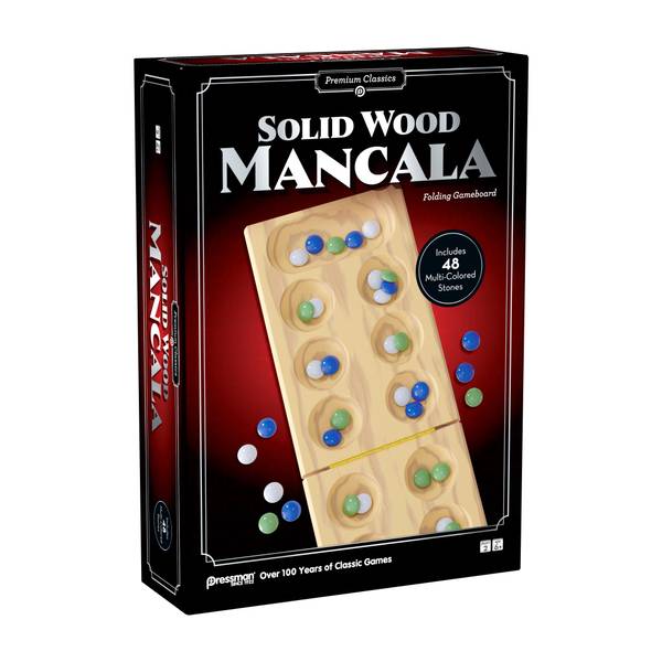 Pressman Premium Classics Solid Wood Folding Mancala