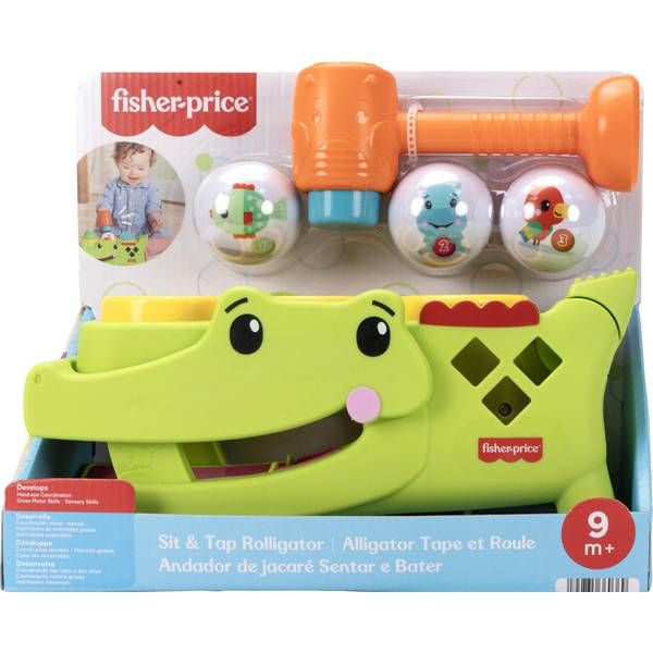 Fisher-Price(R) Tap & Roll Alligator