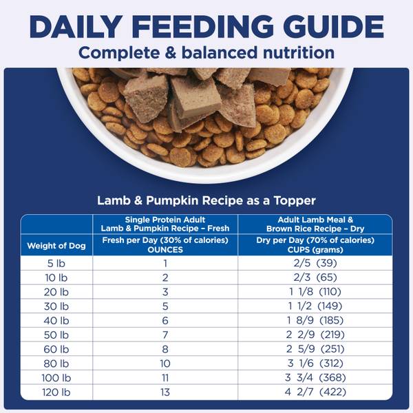 Hill's Science Diet Refrigerated Fresh Dog Food Adult Lamb and