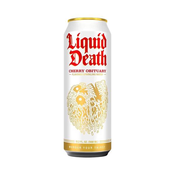 Photo of 19.2oz Cherry Obituary Sparkling Water