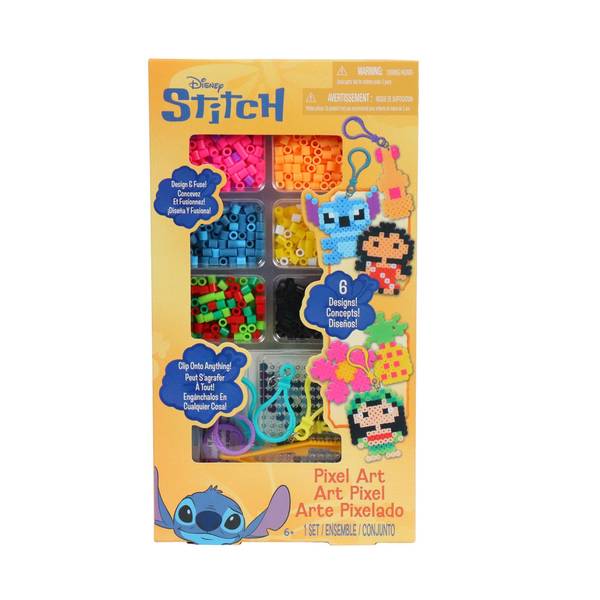 Stitch Pixel Art Activity Set