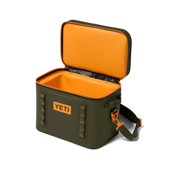 YETI Hopper Flip 18- Olive/King Crab Orange - 18060132302