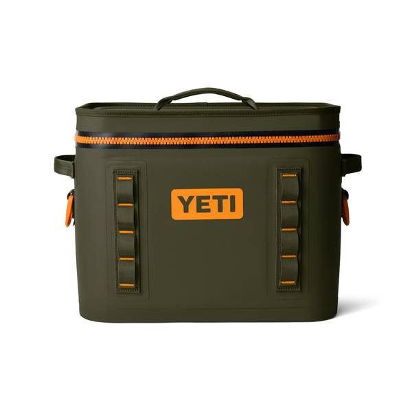 YETI Hopper Flip 18- Olive/King Crab Orange - 18060132302