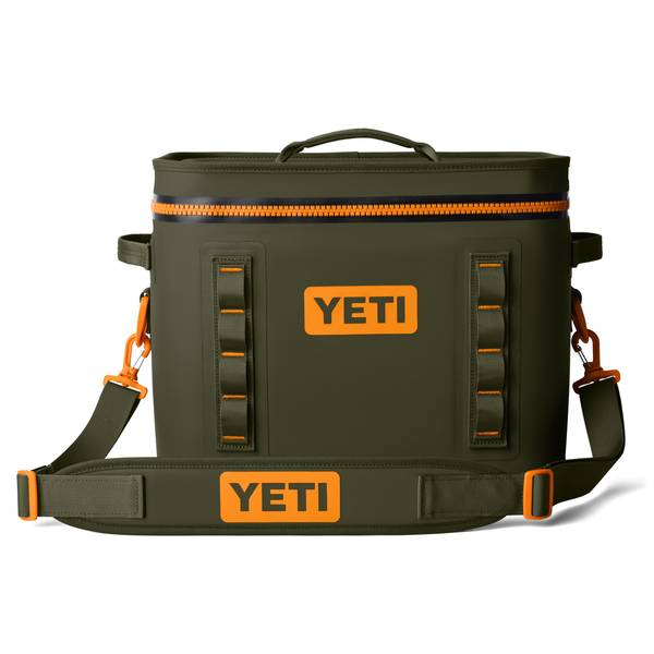YETI Hopper Flip 18- Olive/King Crab Orange - 18060132302