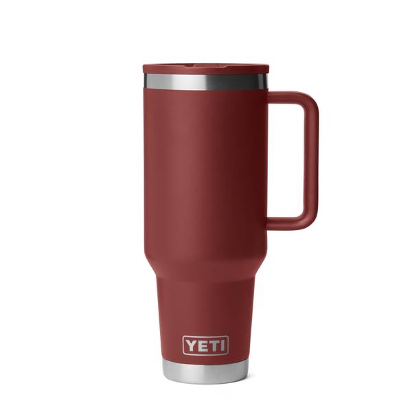 YETI Rambler 40-Oz. Travel Mug with Leakproof Straw Lid - Stag Red