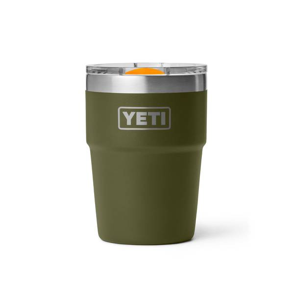 YETI Rambler 20oz Tumbler MS- Olive/King Crab Orange - 21071508524