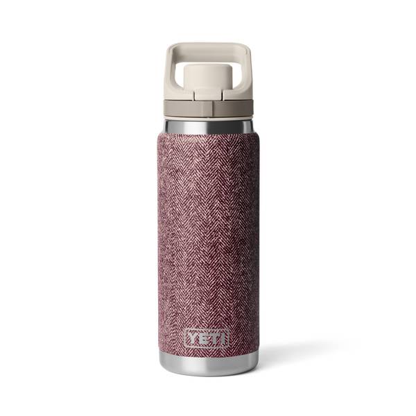 YETI 26oz Rambler Bottle Flip Chug Cap Bottle- Riverhead Red