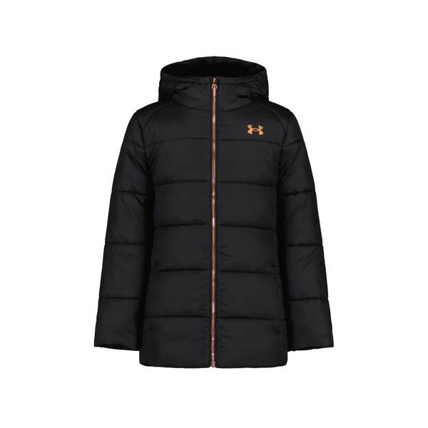 Under Armour Boys' 7-20 Long-Sleeve Hooded Jacket - Black