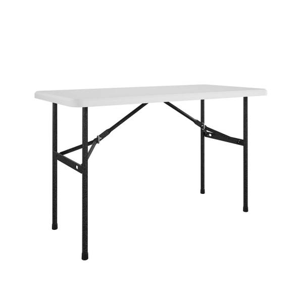 Photo of 4ft. Straight Utility Table, White