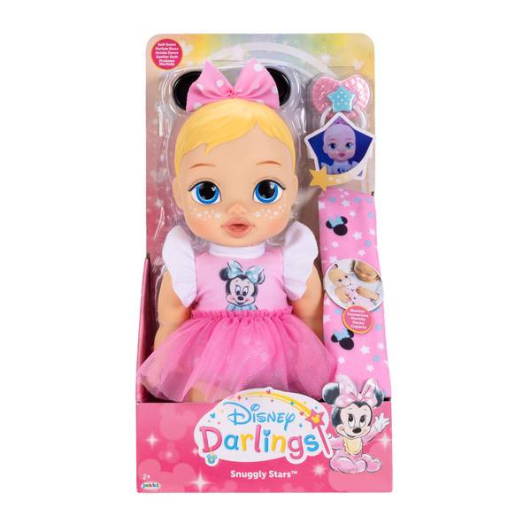 Disney Darlings Snuggly Stars- Baby Minnie