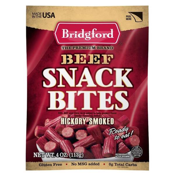 Photo of 4oz Hickory Smoked Beef Snack Bites