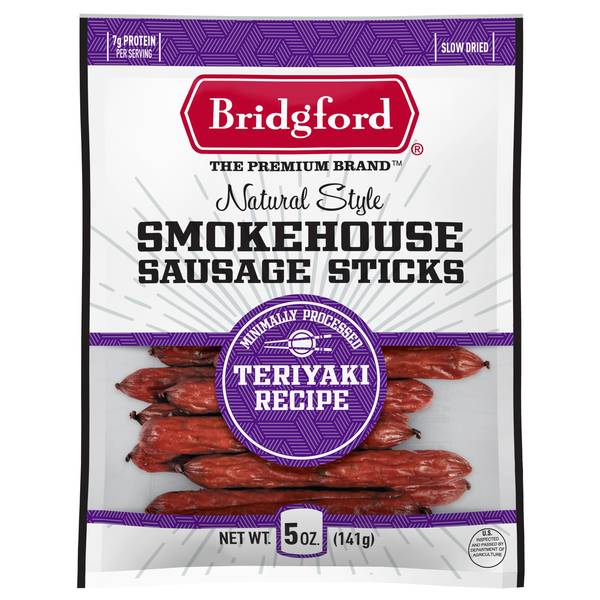 Photo of Smokehouse Sausage Sticks, Teriyaki, 5 oz