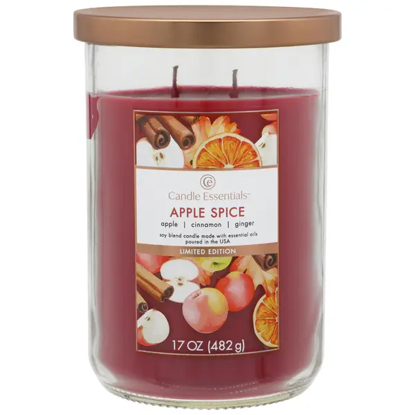 Tuscany Candle Essentials 17oz Apple Spice Candle - 76676