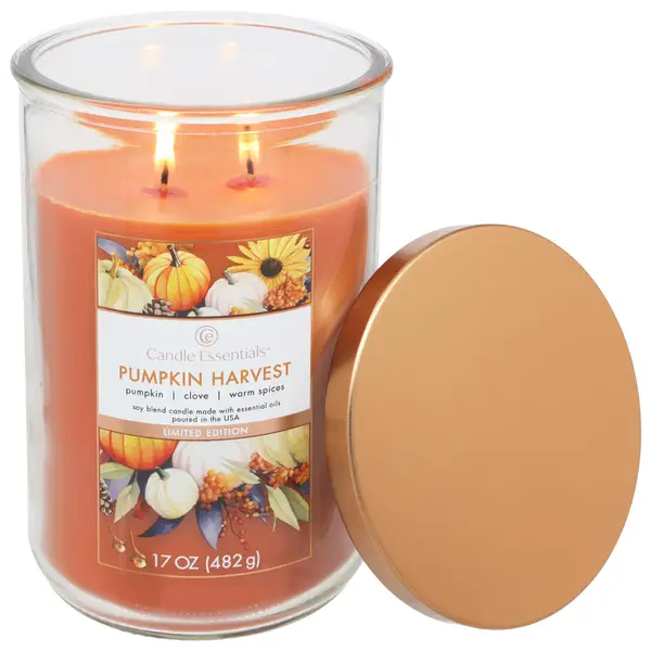 Tuscany Candle Essentials 17oz Pumpkin Harvest Candle - 76678